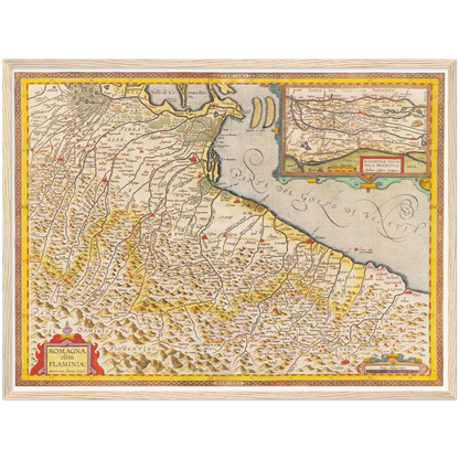 Historical city map  Test product horizontal 3 sizes