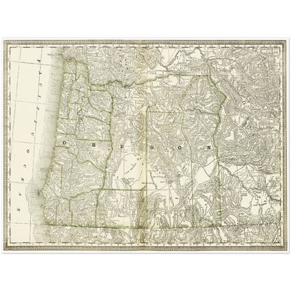 Historical city map  Test product horizontal 3 sizes