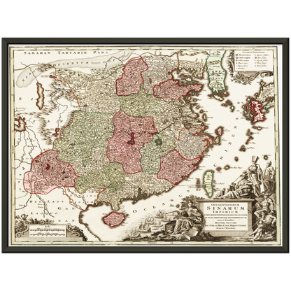 Historical city map  Test product horizontal 3 sizes