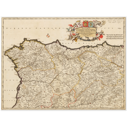 Historical city map  Test product horizontal 3 sizes