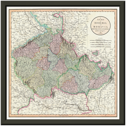 Historical city map  Test product horizontal 3 sizes
