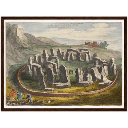 Historical city map  Test product horizontal 3 sizes