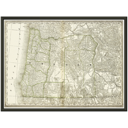 Historical city map  Test product horizontal 3 sizes