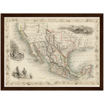 Mexiko um 1850