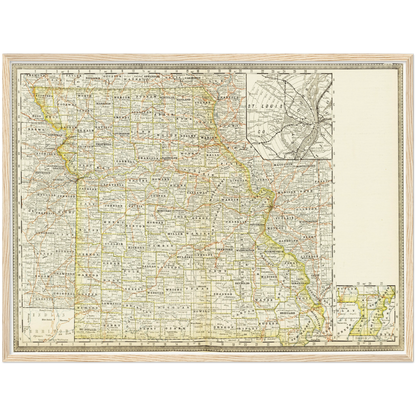 Historical city map  Test product horizontal 3 sizes