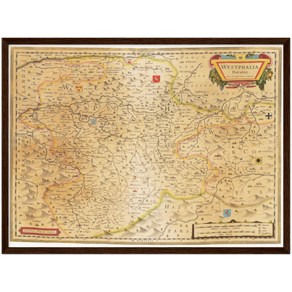 Historical city map  Test product horizontal 3 sizes