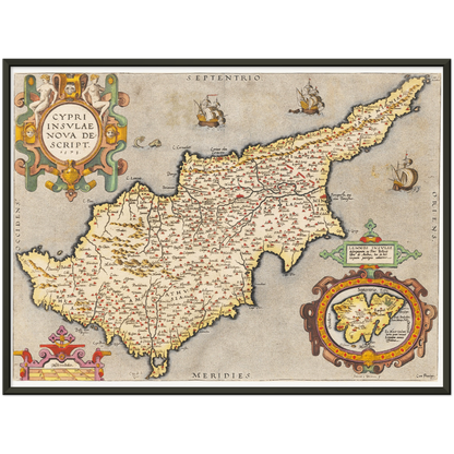 Historical city map  Test product horizontal 3 sizes