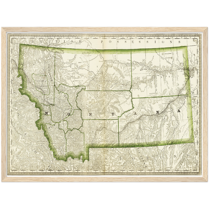 Historical city map  Test product horizontal 3 sizes