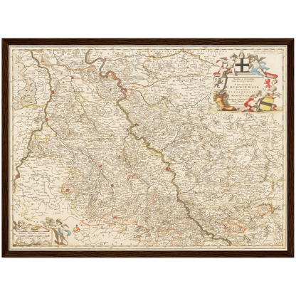 Historical city map  Test product horizontal 3 sizes