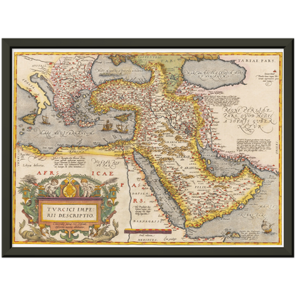 Historical city map  Test product horizontal 3 sizes