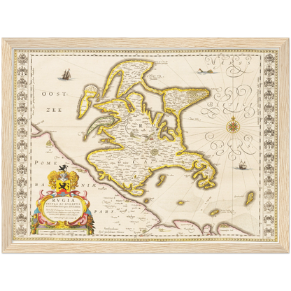 Insel Rügen um 1635