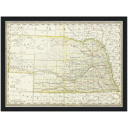 Historical city map  Test product horizontal 3 sizes