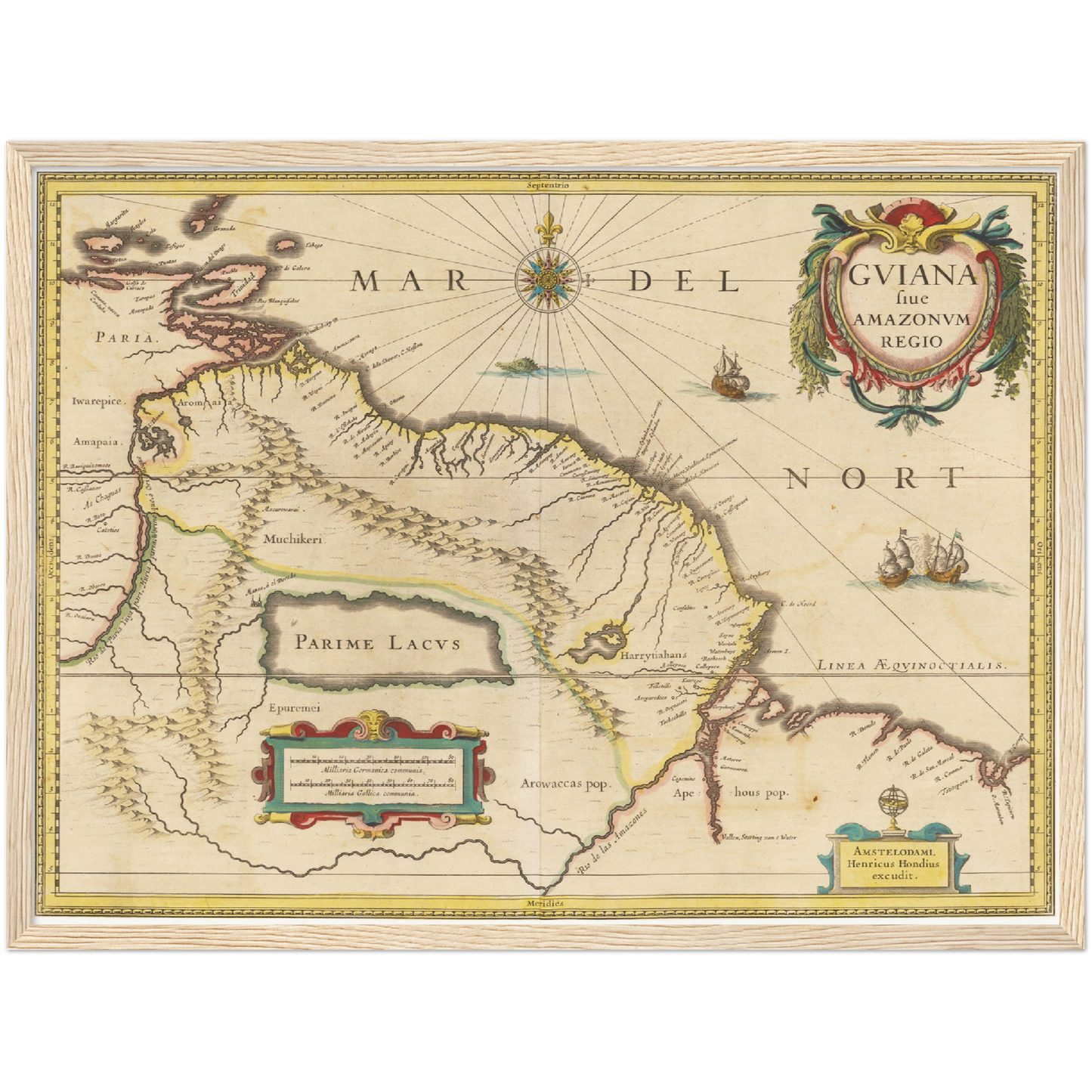 Guyana um 1638