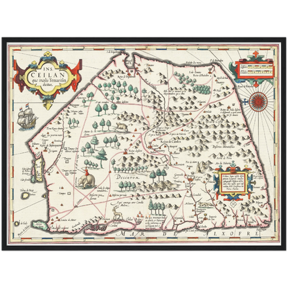 Historical city map  Test product horizontal 3 sizes