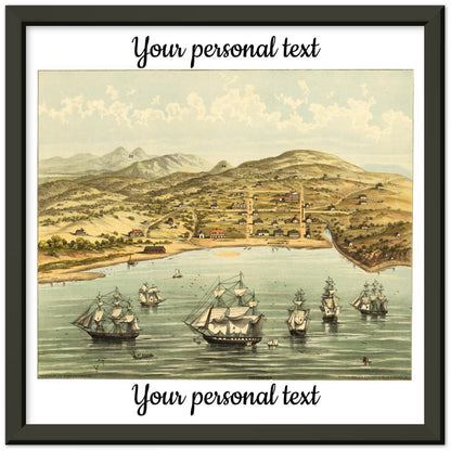 Personalisierte historische amerikanische Stadtansichten