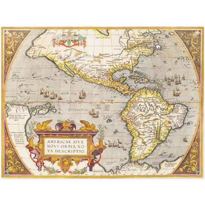 Historical city map  Test product horizontal 3 sizes