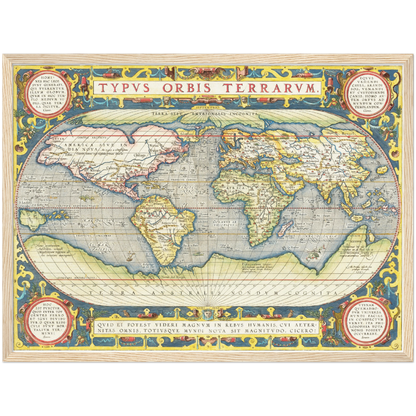 Historical city map  Test product horizontal 3 sizes