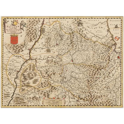 Historical city map  Test product horizontal 3 sizes