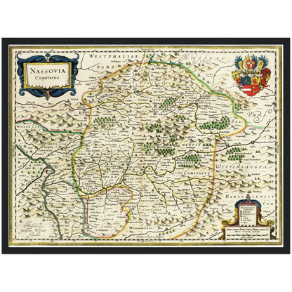 Historical city map  Test product horizontal 3 sizes