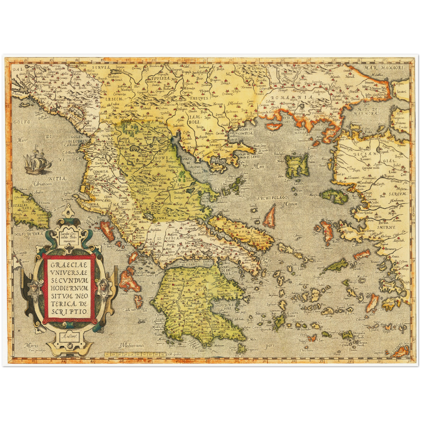 Griechenland um 1609