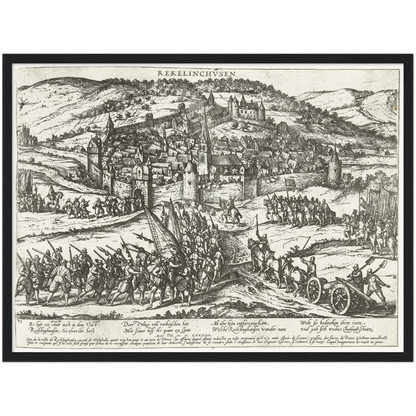 Historical city map  Test product horizontal 3 sizes