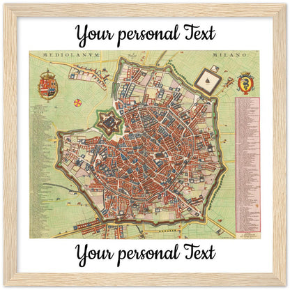 Personalisierte historische europäische Stadtansichten