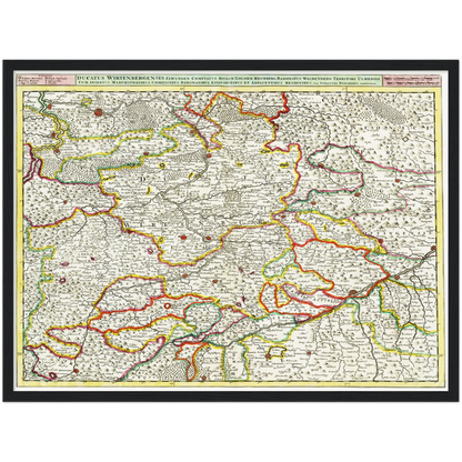 Württemberg um 1680