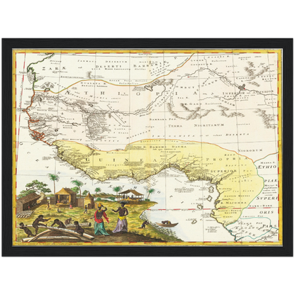 Historical city map  Test product horizontal 3 sizes