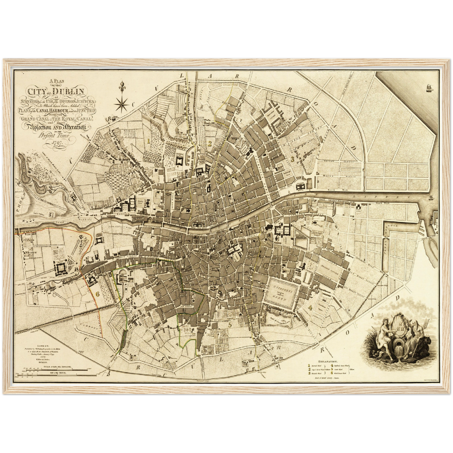 Dublin um 1797