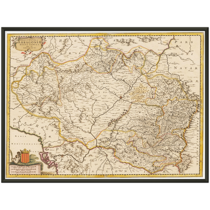 Historical city map  Test product horizontal 3 sizes