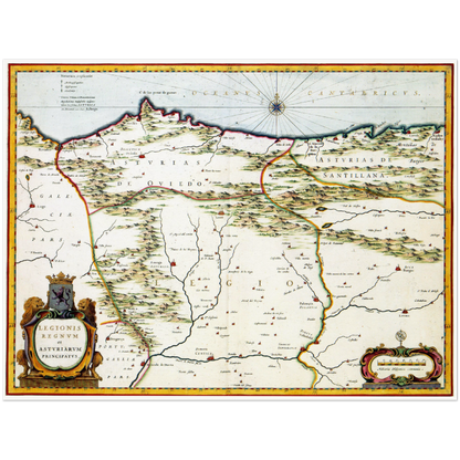 Historical city map  Test product horizontal 3 sizes