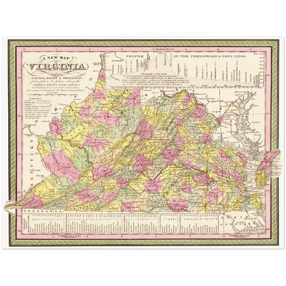 Historical city map  Test product horizontal 3 sizes