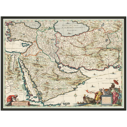 Historical city map  Test product horizontal 3 sizes