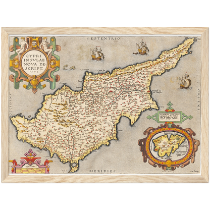 Historical city map  Test product horizontal 3 sizes