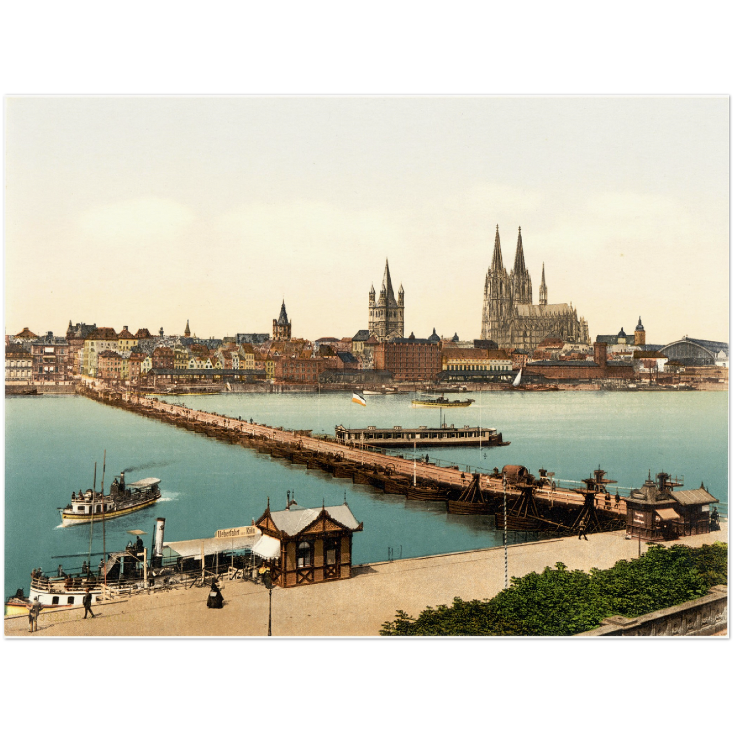 Historische Ansicht Köln um 1895
