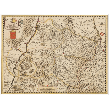 Historical city map  Test product horizontal 3 sizes