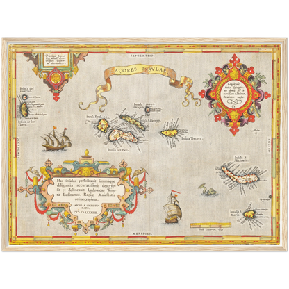 Historical city map  Test product horizontal 3 sizes