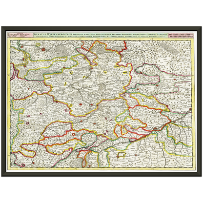 Württemberg um 1680
