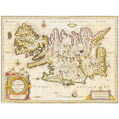 Historical city map  Test product horizontal 3 sizes