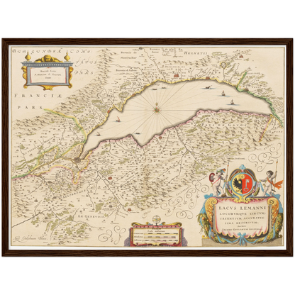 Historical city map  Test product horizontal 3 sizes