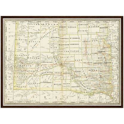 Historical city map  Test product horizontal 3 sizes
