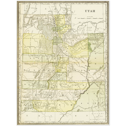 Historical city map  Test product horizontal 3 sizes