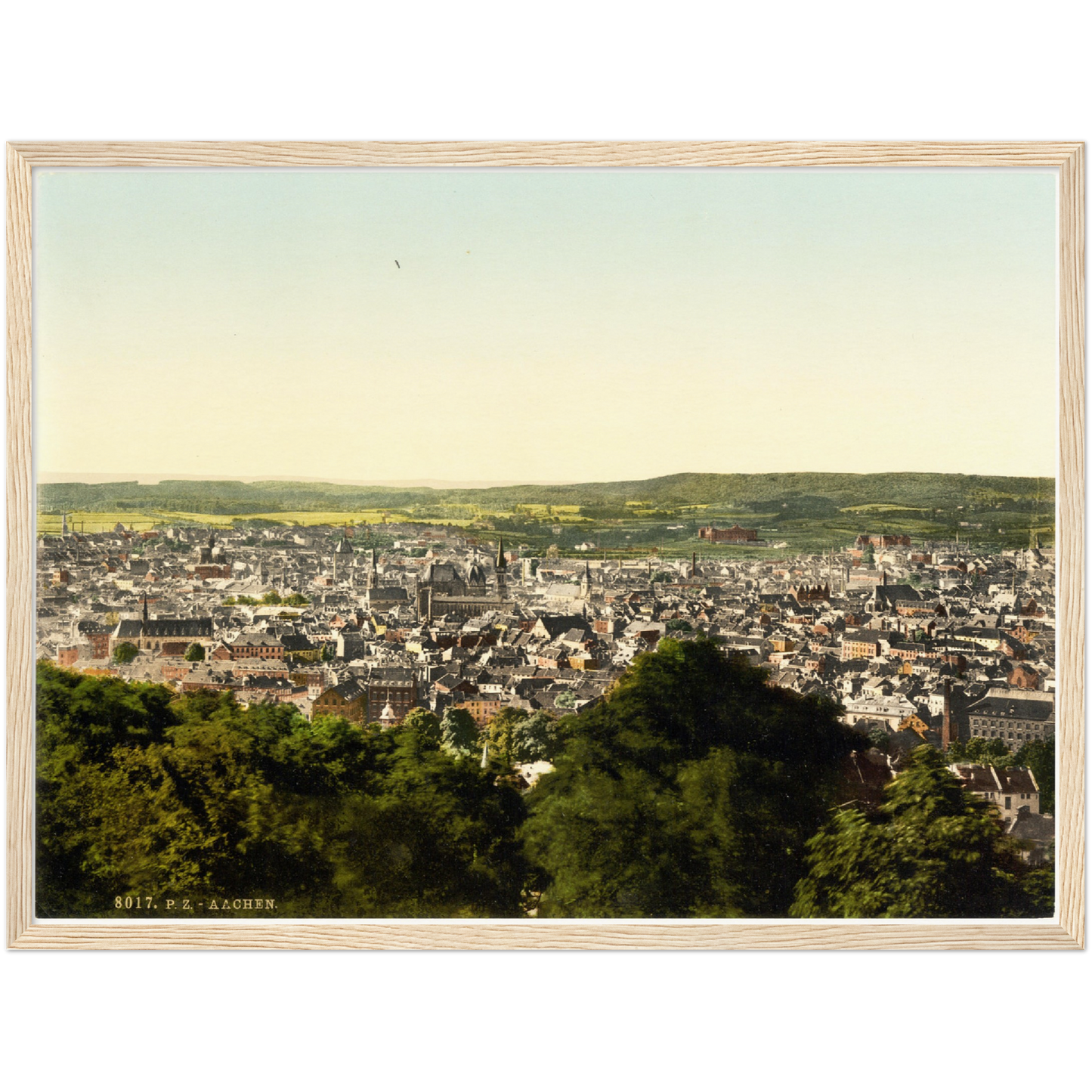 Historische Ansicht Aachen um 1895