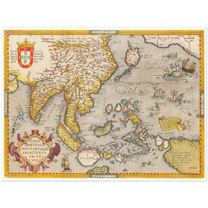 Historical city map  Test product horizontal 3 sizes