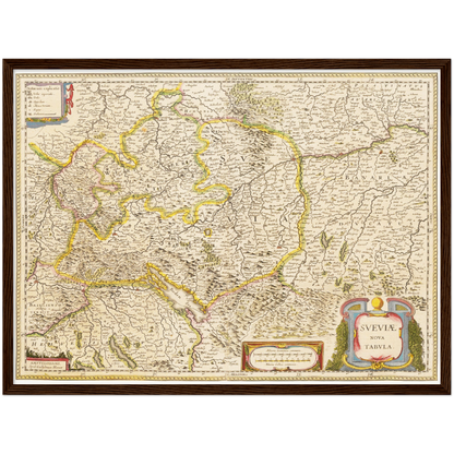 Historical city map  Test product horizontal 3 sizes
