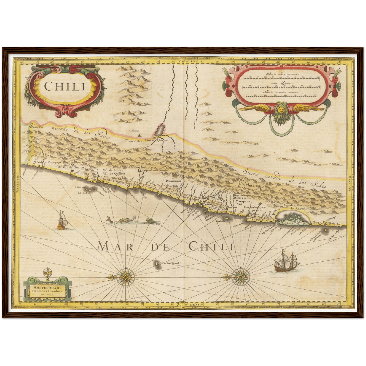 Chile um 1638