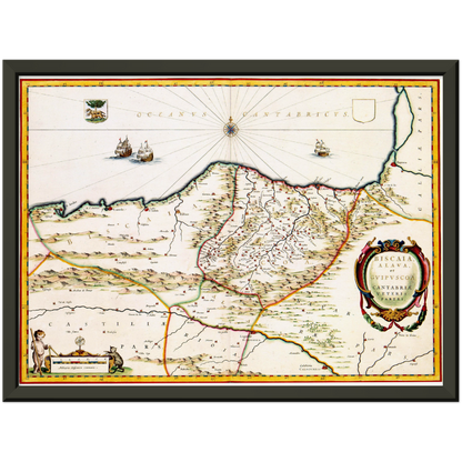 Historical city map  Test product horizontal 3 sizes