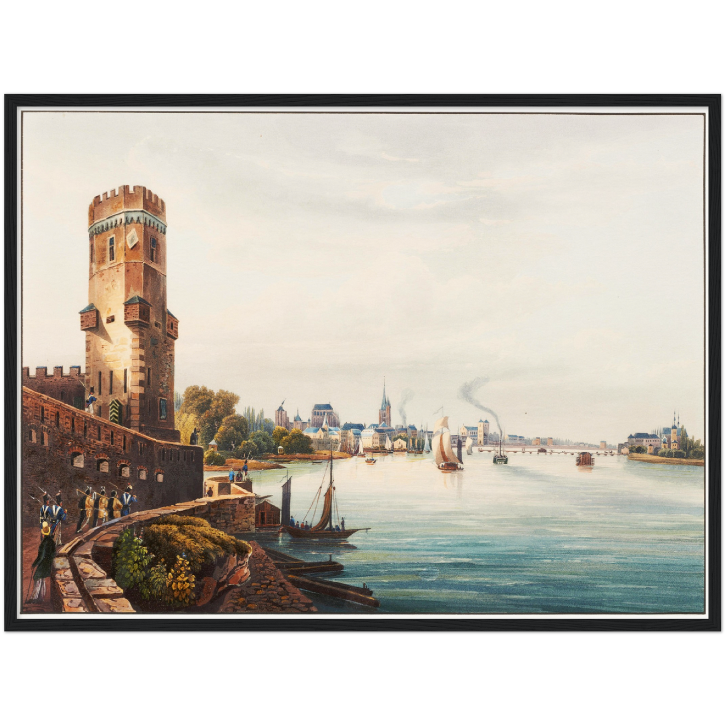 Historische Ansicht Köln um 1800