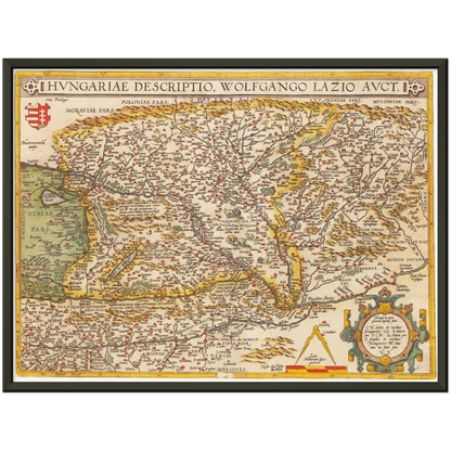 Historical city map  Test product horizontal 3 sizes