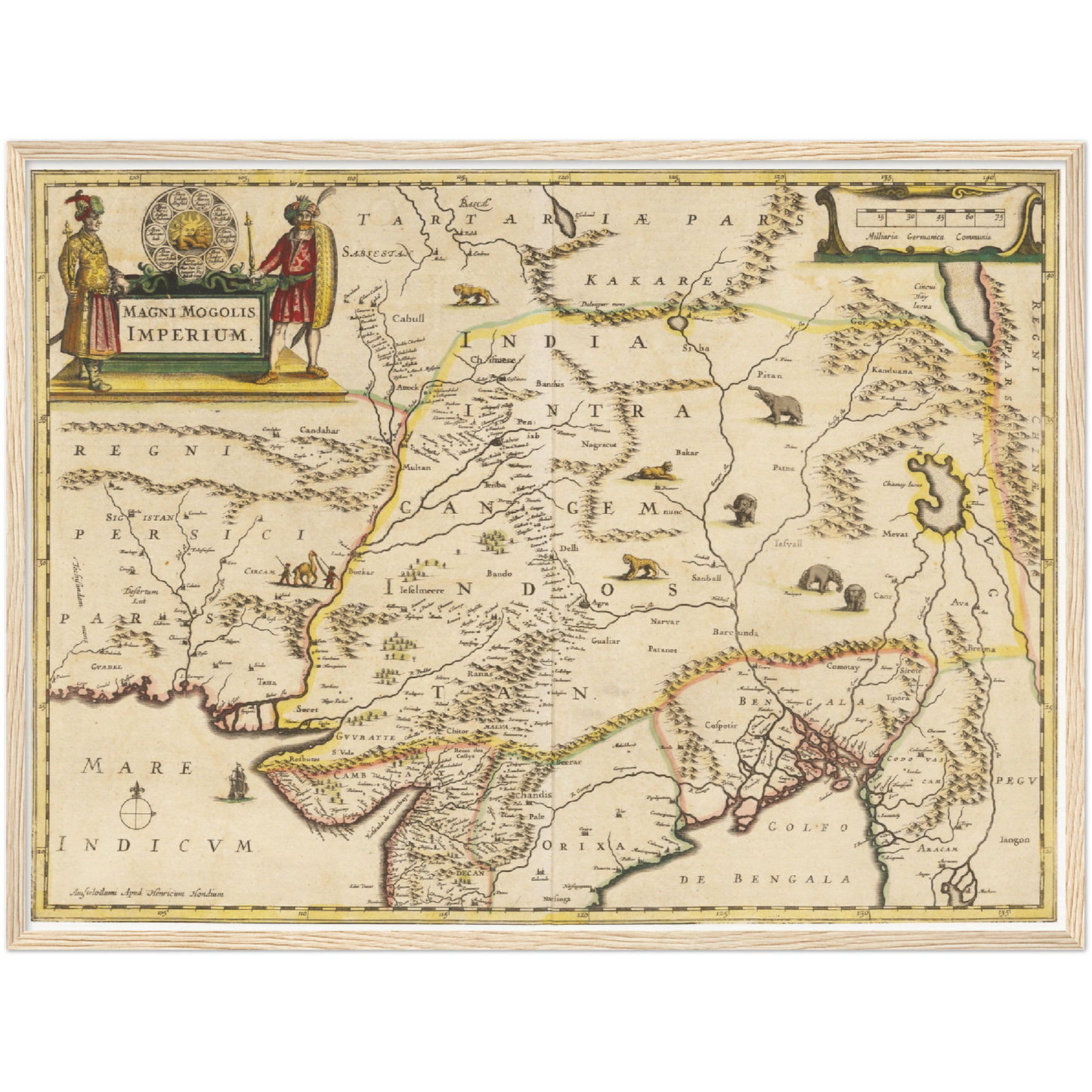 Mongolisches Imperium um 1638